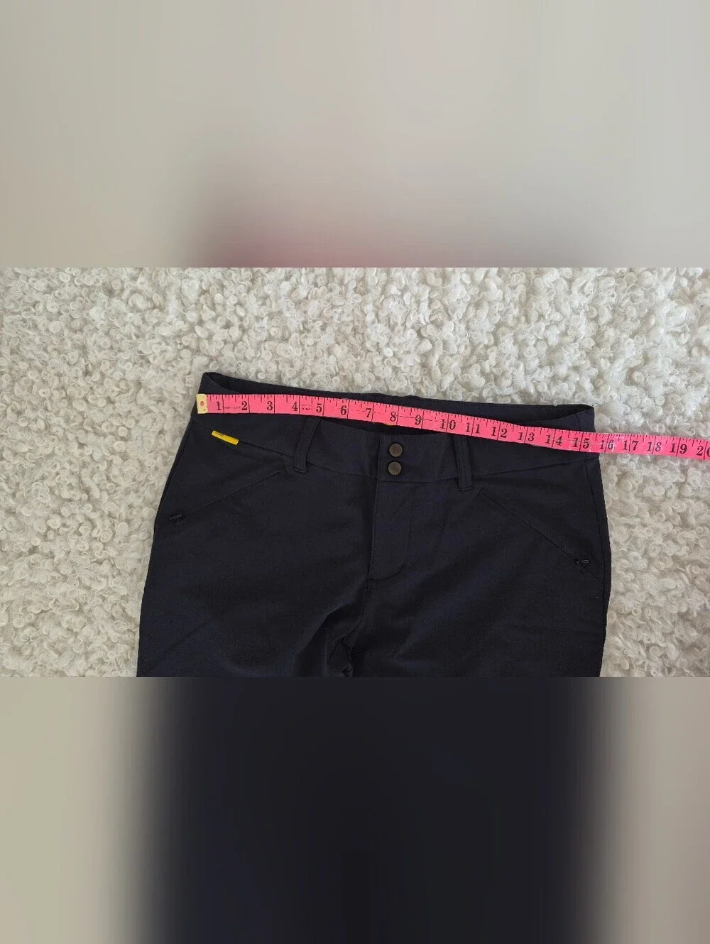 Lole Pants Womens Black Tech Performance Wear UPF 50+ Hiking Gorpcore M Medium 8 - Picture 8 of 15